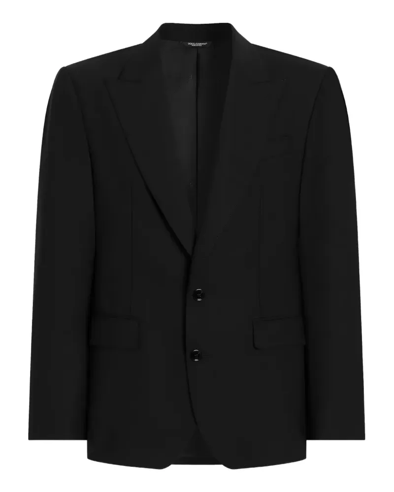 Dolce & Gabbana buttoned blazer - Schwarz Schwarz