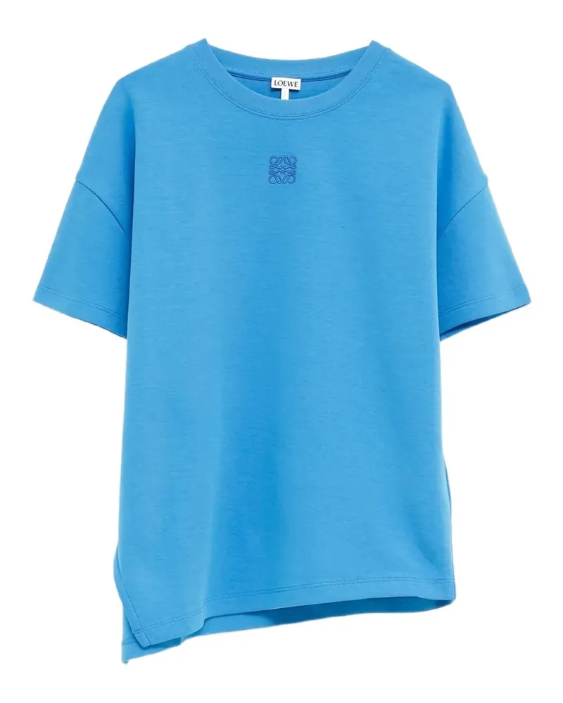 Loewe Asymmetrisches T-Shirt - Blau Blau