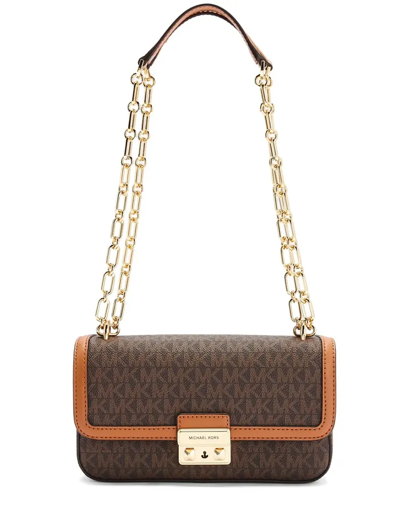Michael Kors Kleine Tribeca Schultertasche - Braun Braun