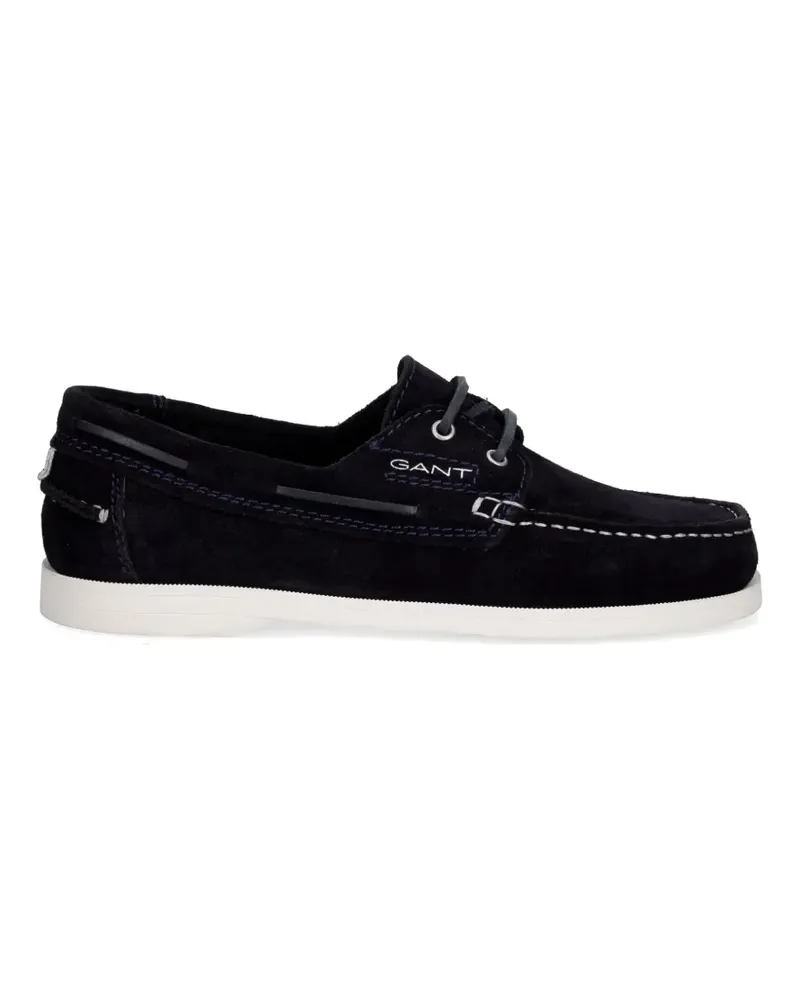 Gant suede boat shoes - Schwarz Schwarz