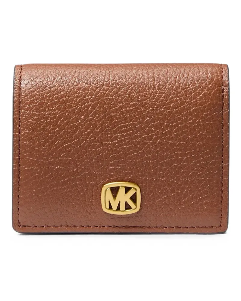 Michael Kors Portemonnaie aus gekörntem Leder - Braun Braun