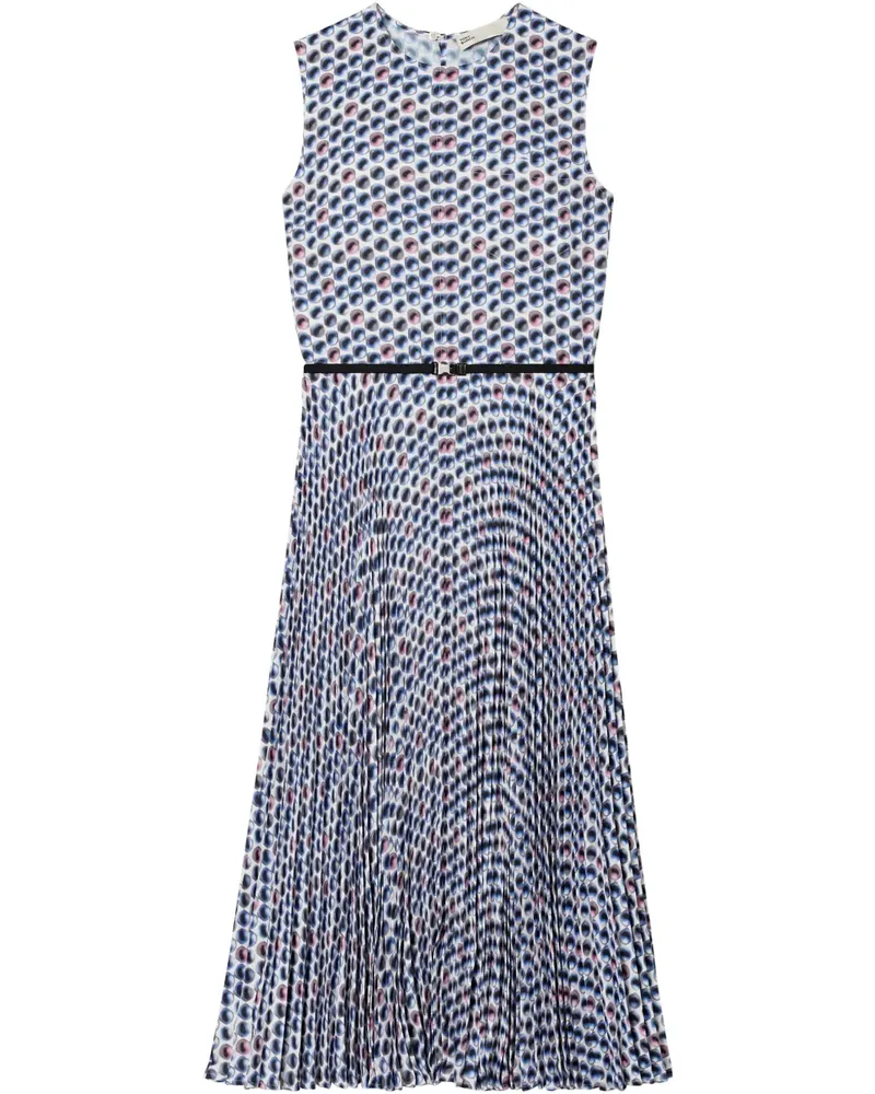 Tory Burch Kleid mit Print - Blau Blau