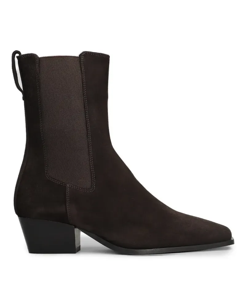 Bibi Lou Stiefeletten mit eckiger Kappe - Braun Braun