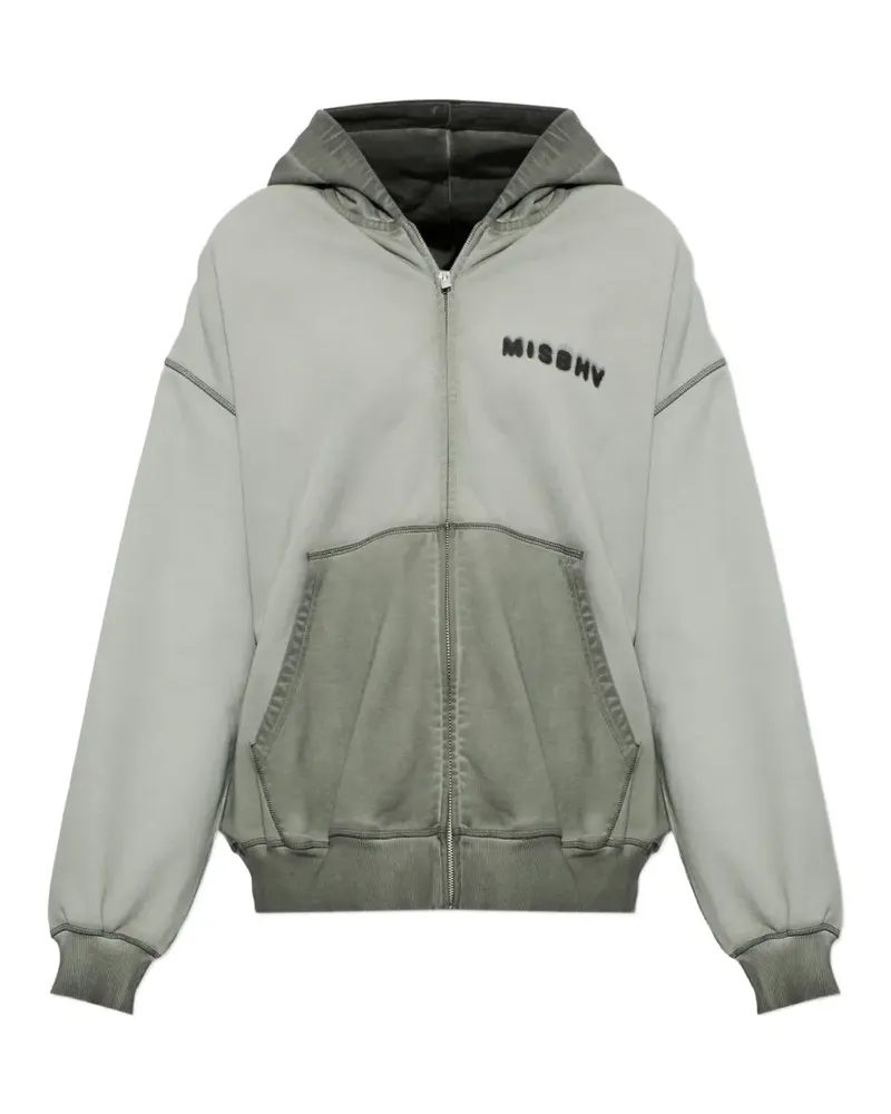 MISBHV Community zip-up hoodie - Grau Grau