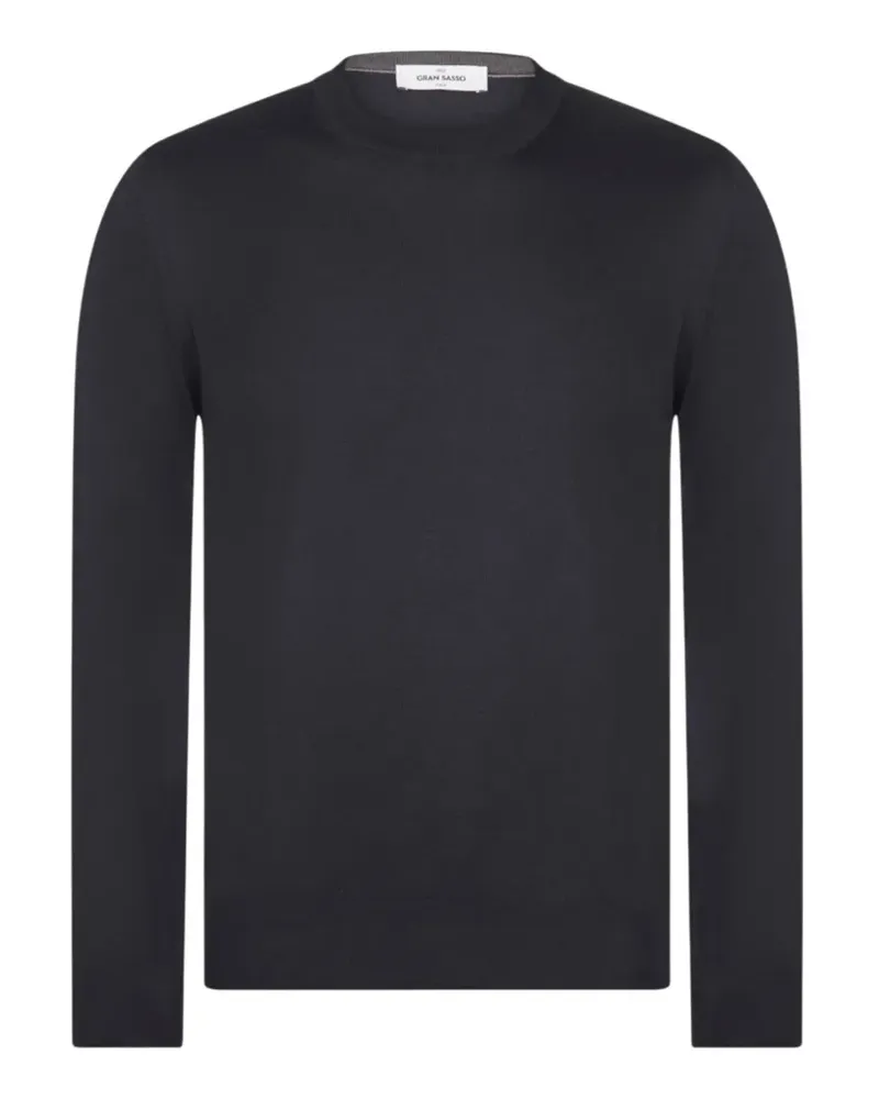 Gran Sasso crew-neck long-sleeve sweater - Grau Grau