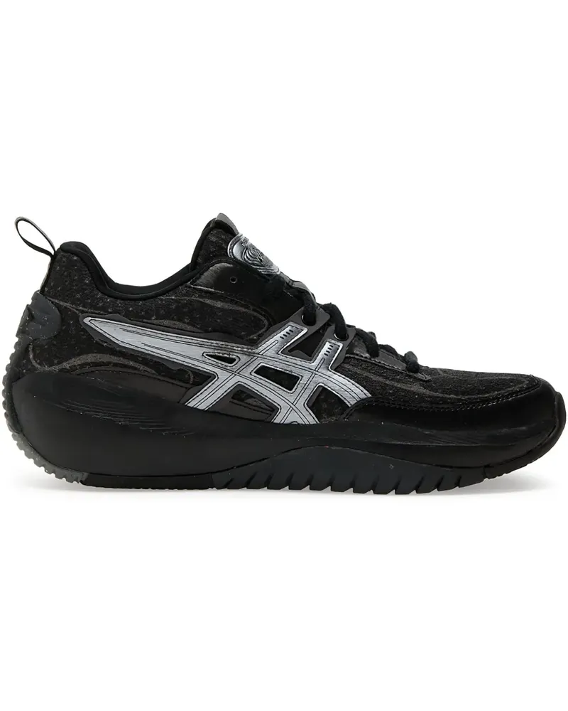 Asics Sneakers mit Logo-Patch - Schwarz Schwarz