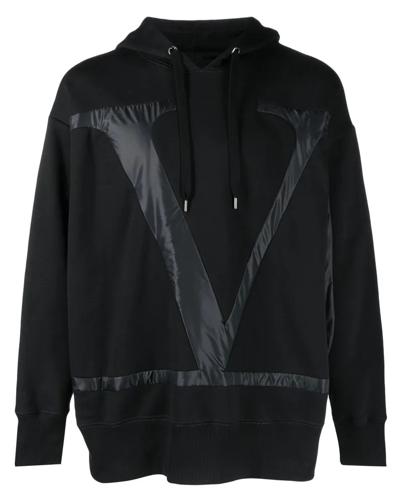 Valentino Garavani Hoodie mit Kordelzug - Schwarz Schwarz