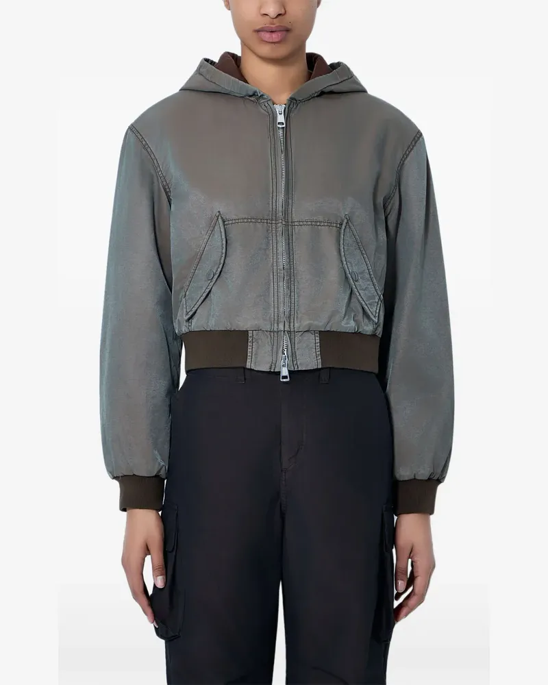 Our Legacy zip-up bomber jacket - Grün Grün