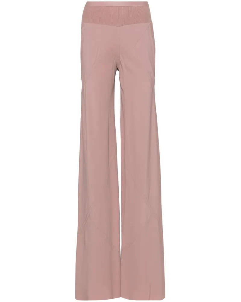 Rick Owens Bias Hose mit ausgestelltem Bein - Rosa Rosa