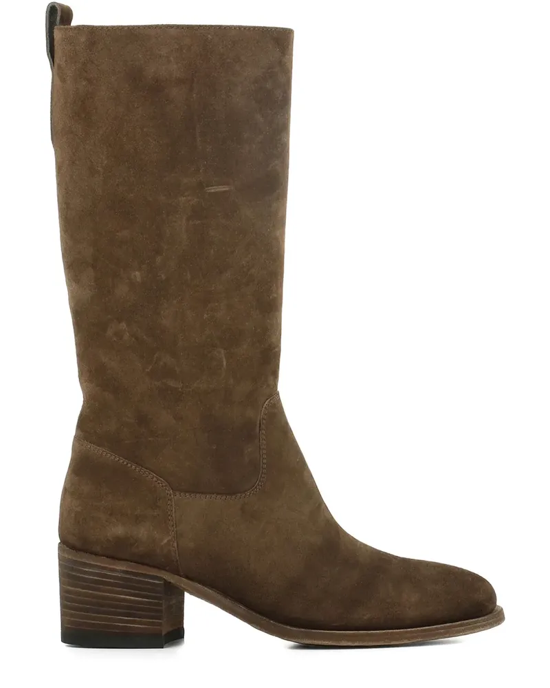 Officine Creative Italia Halbhohe Wildlederstiefel - Braun Braun