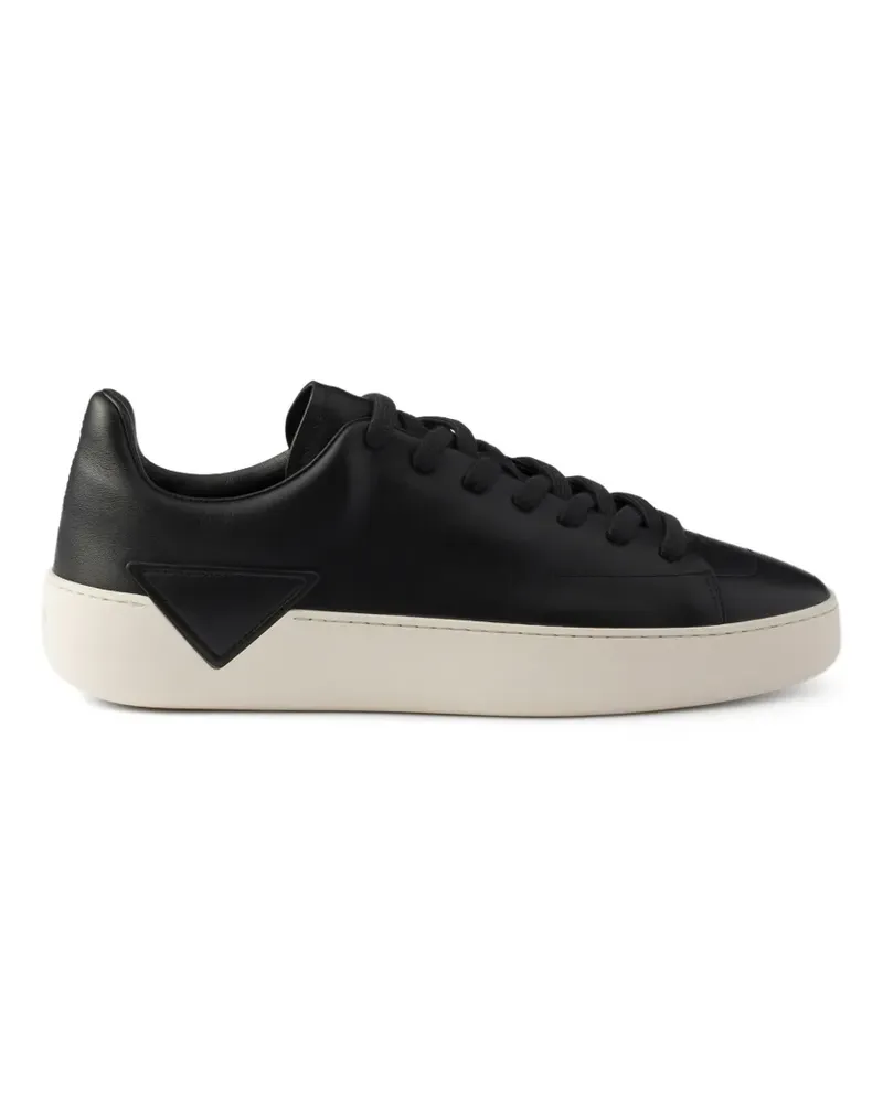 Prada Court Sneakers - Schwarz Schwarz