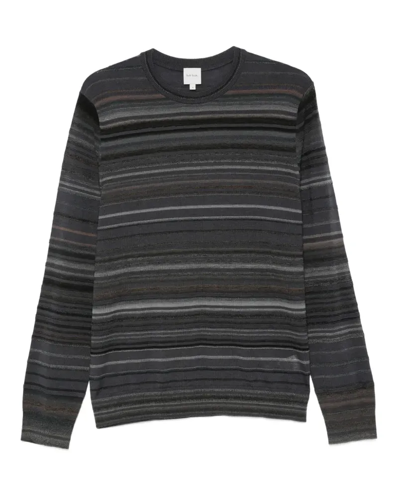 Paul Smith Gestreifter Pullover - Grau Grau