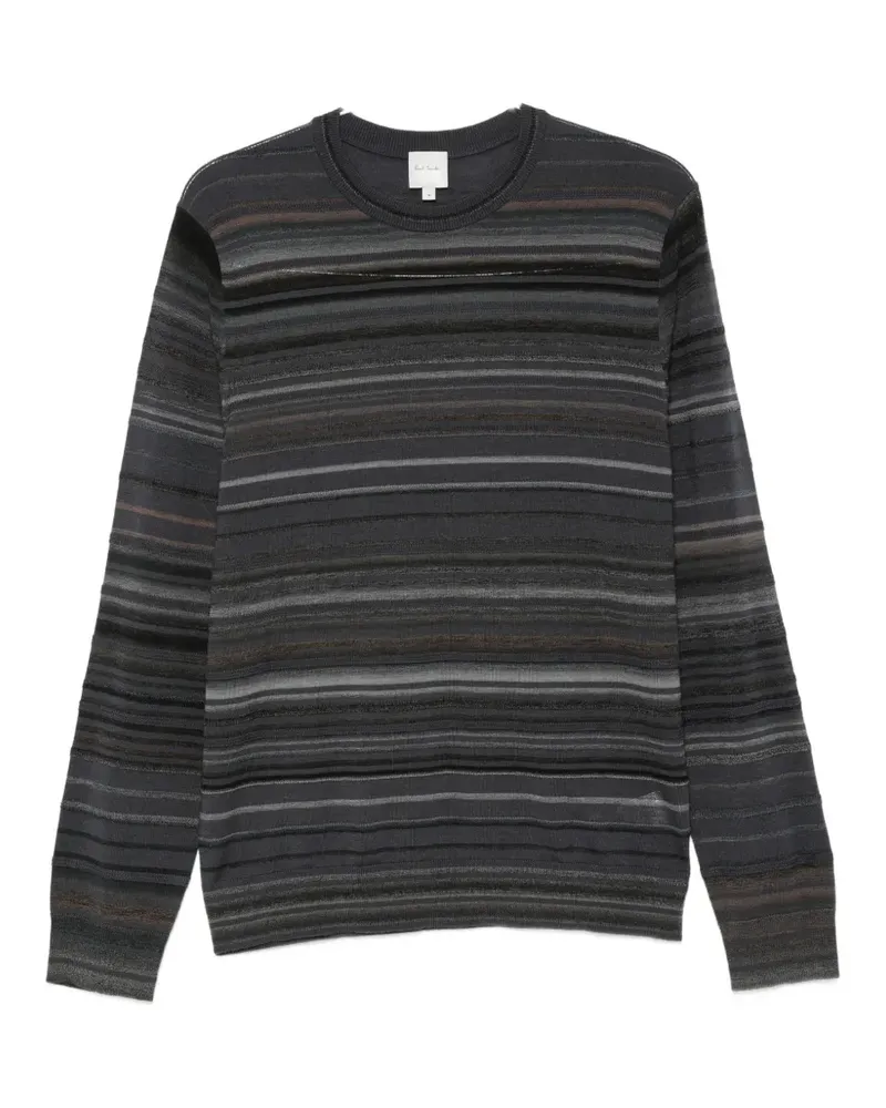 Paul Smith striped crew-neck sweater - Grau Grau