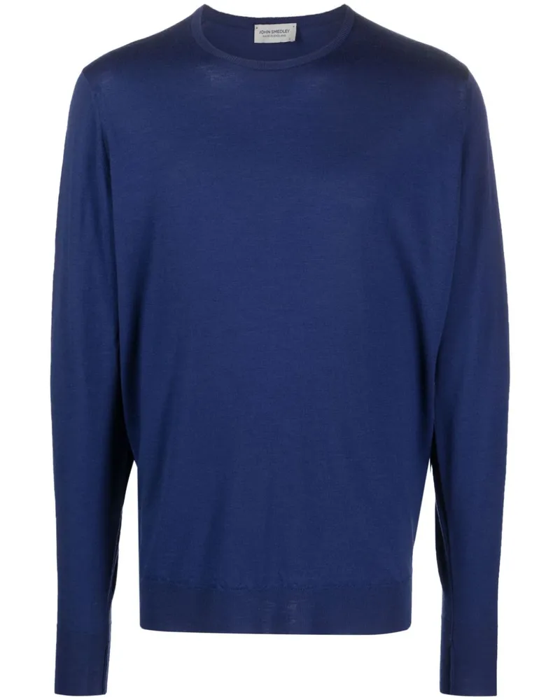 John Smedley Marcus Pullover - Blau Blau