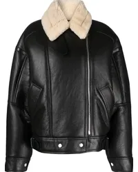 Acne Studios Fliegerjacke mit Shearling-Futter Braun