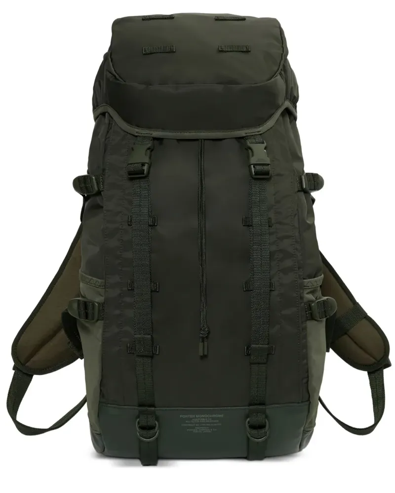 PORTER-YOSHIDA & CO Rucksack mit Schnallenriemen - Grün Grün