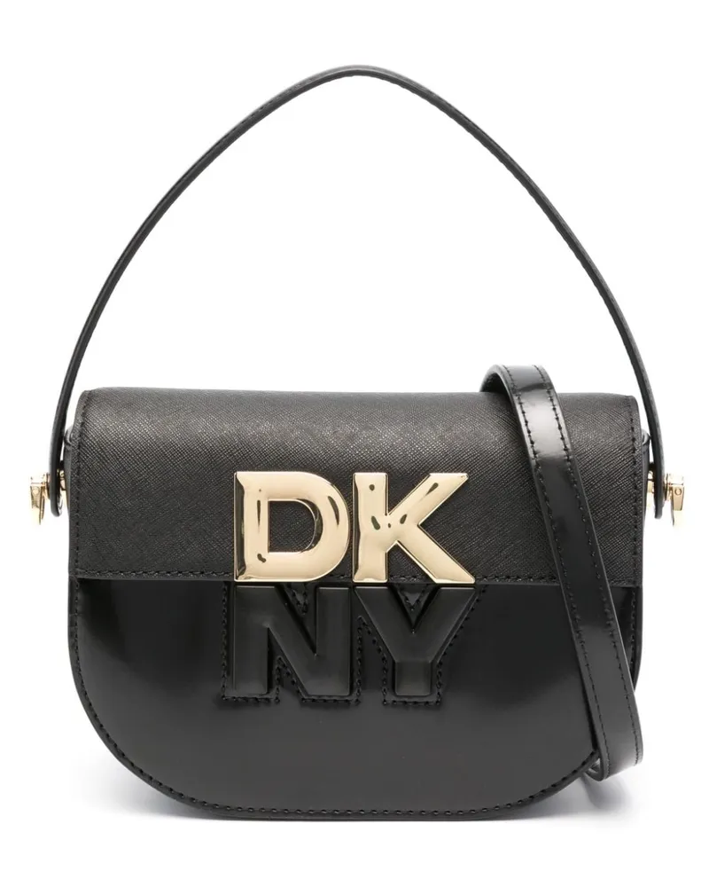 DKNY Handtasche mit Logo-Schriftzug Schwarz