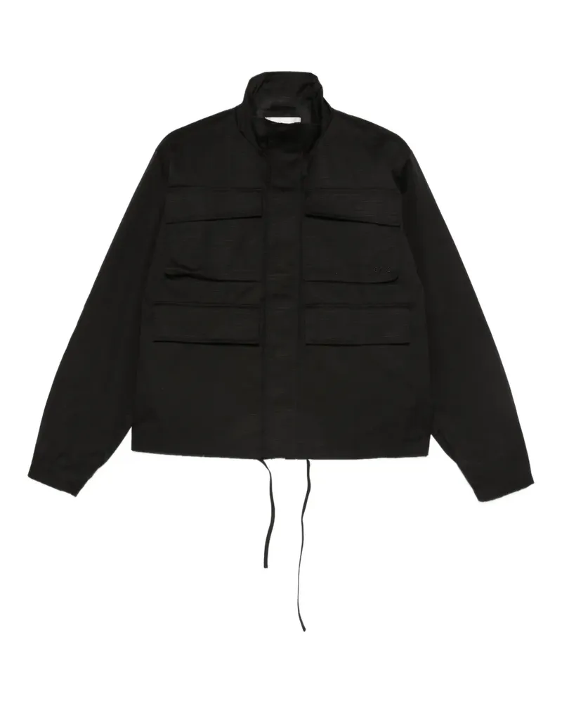Arte Antwerp Jacke mit Pattentaschen - Schwarz Schwarz