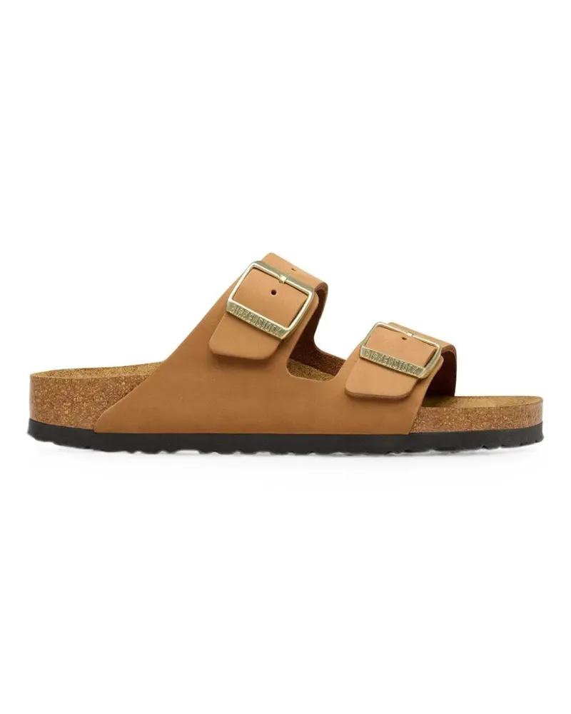 Birkenstock Arizona nubuck leather sandals - Braun Braun