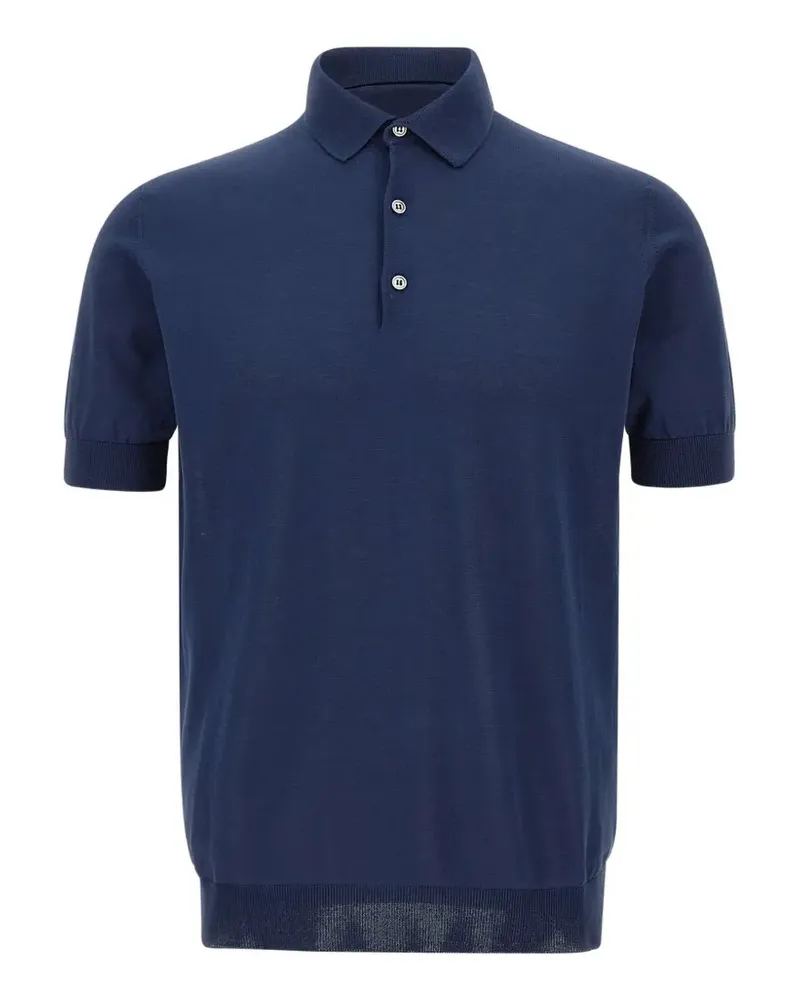 Filippo de Laurentiis cotton polo shirt - Blau Blau