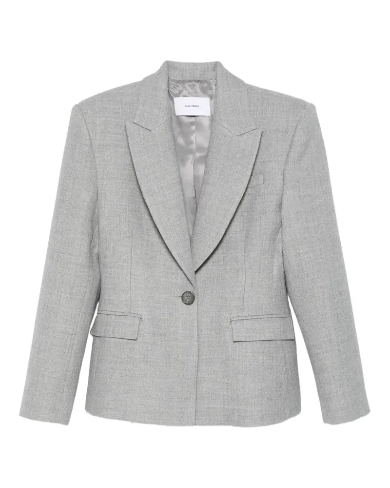 Alex Perry peaked-lapel blazer - Grau Grau