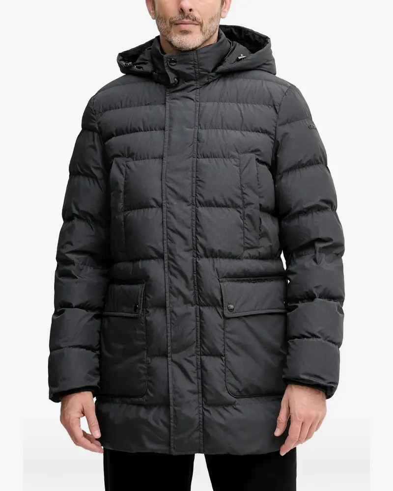 Geox Leitan hooded padded jacket - Grau Grau