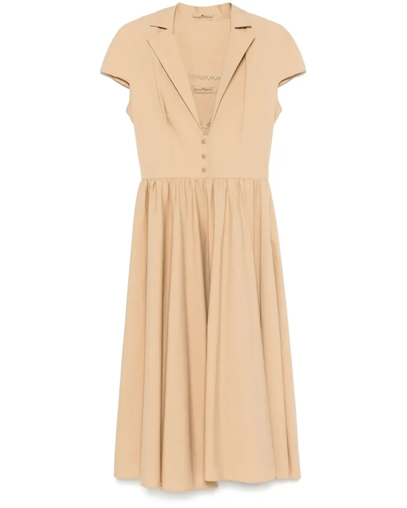 Ermanno Scervino Ausgestelltes Midikleid - Nude Nude