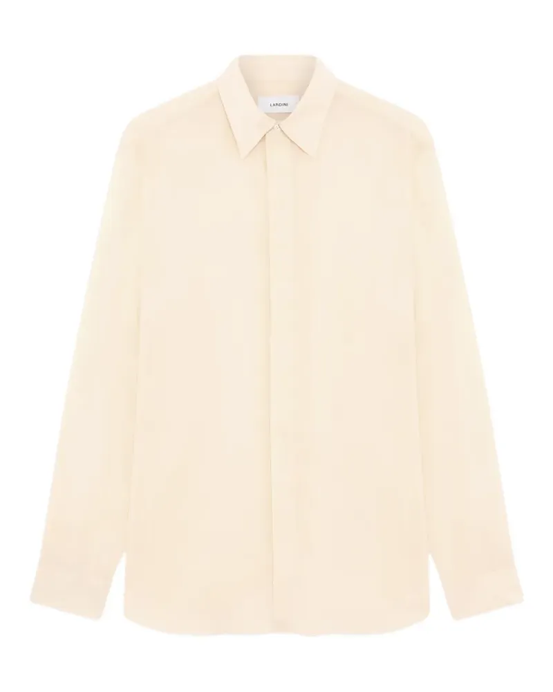 LARDINI long-sleeve shirt - Nude Nude