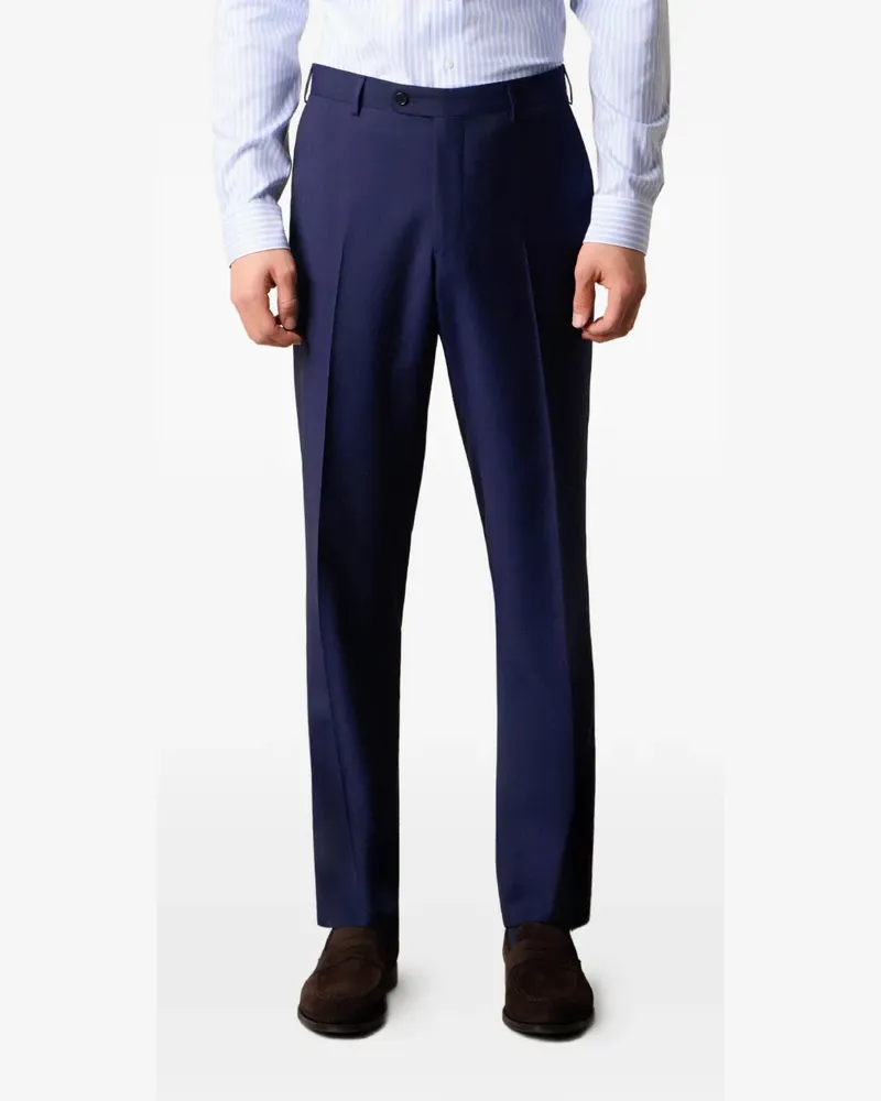 Brooks Brothers wool tailored trousers - Blau Blau