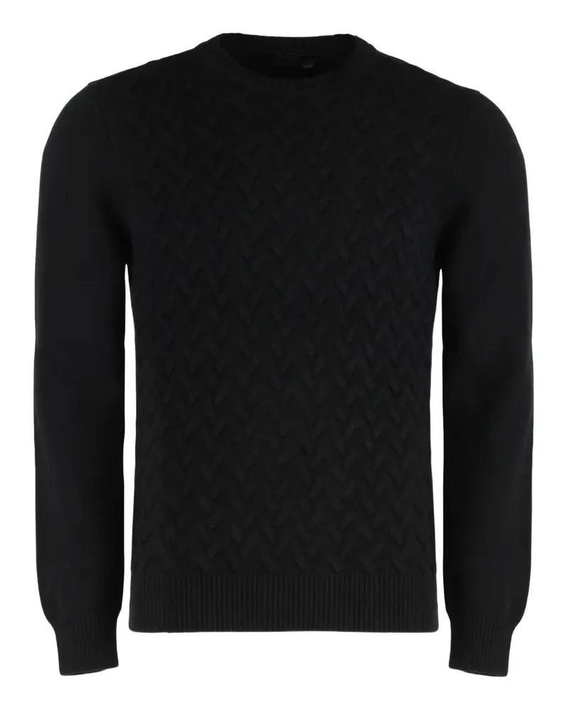 MOORER cashmere crew-neck sweater - Schwarz Schwarz