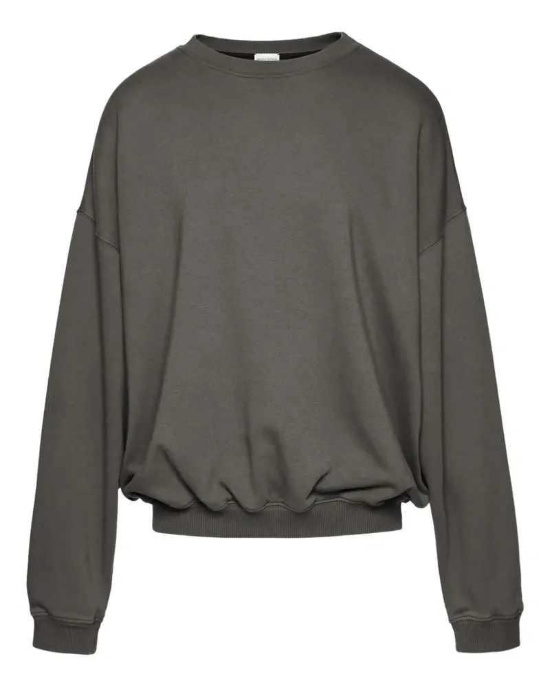 Magda Butrym Sweatshirt mit verzierter Rückseite - Grau Grau