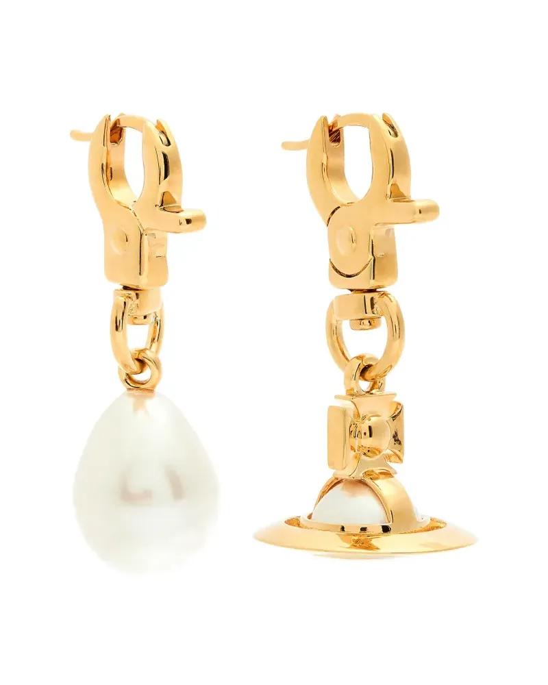 Vivienne Westwood small Claude earrings - Gold Gold
