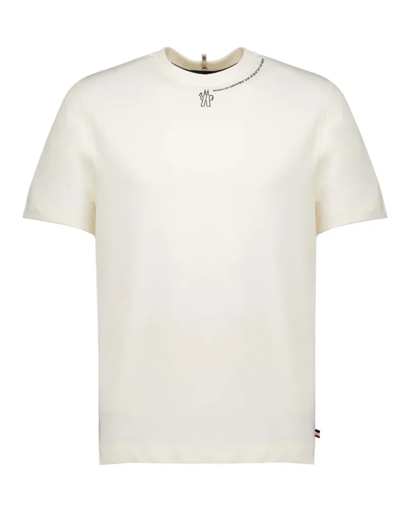 Moncler T-Shirt mit Koordinaten-Print - Nude Nude