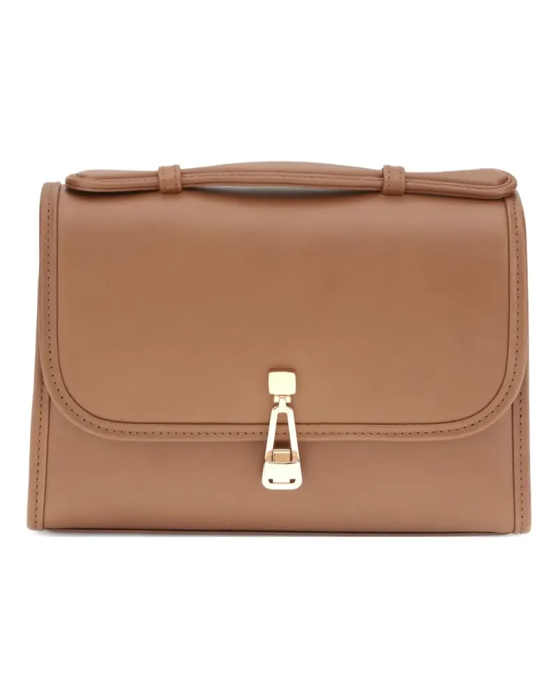 Gabriela Hearst small Leonora top-handle clasp bag - Nude Nude