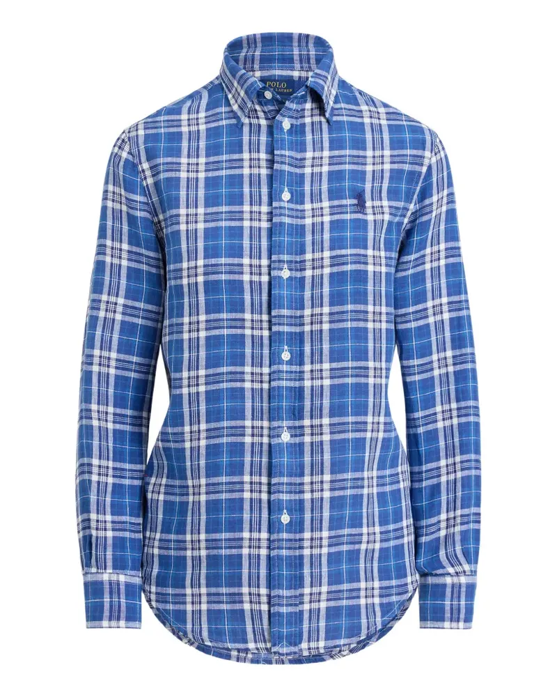 Ralph Lauren Hemd mit Karomuster - Blau Blau