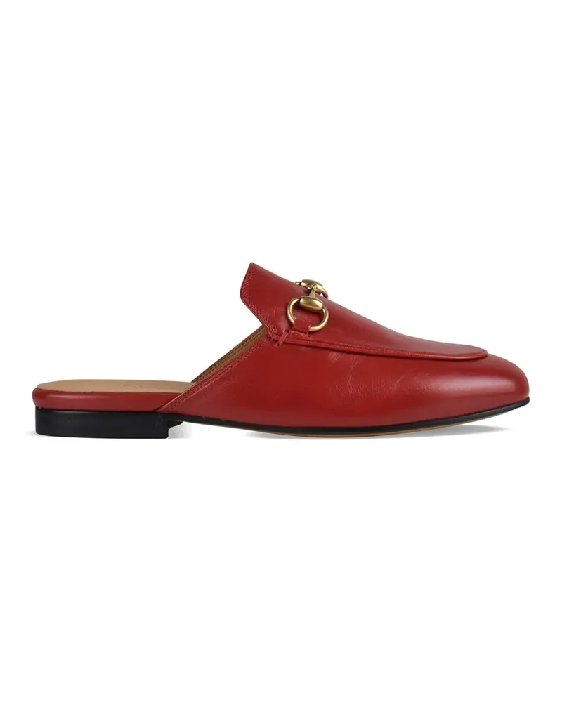 Gucci Princetown Horsebit Pumps - Rot Rot