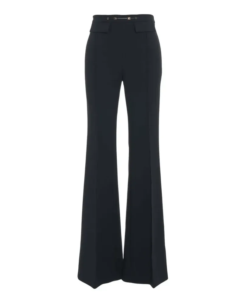 Elisabetta Franchi flared trousers - Schwarz Schwarz