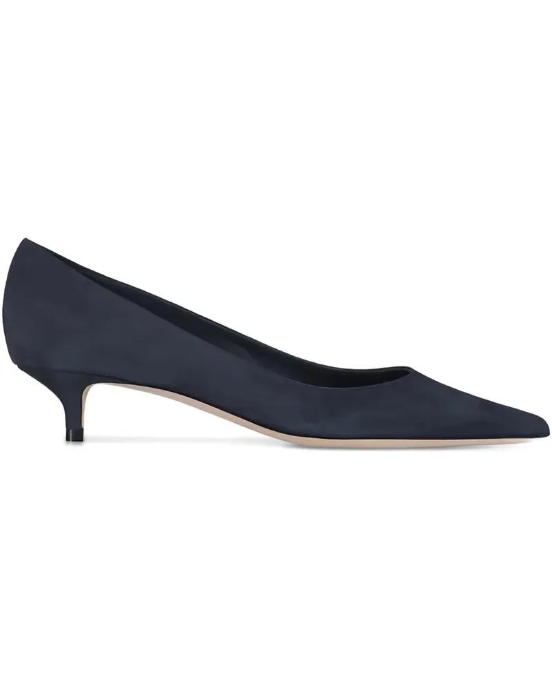 Jimmy Choo Amelia pointed-toe suede pumps - Blau Blau