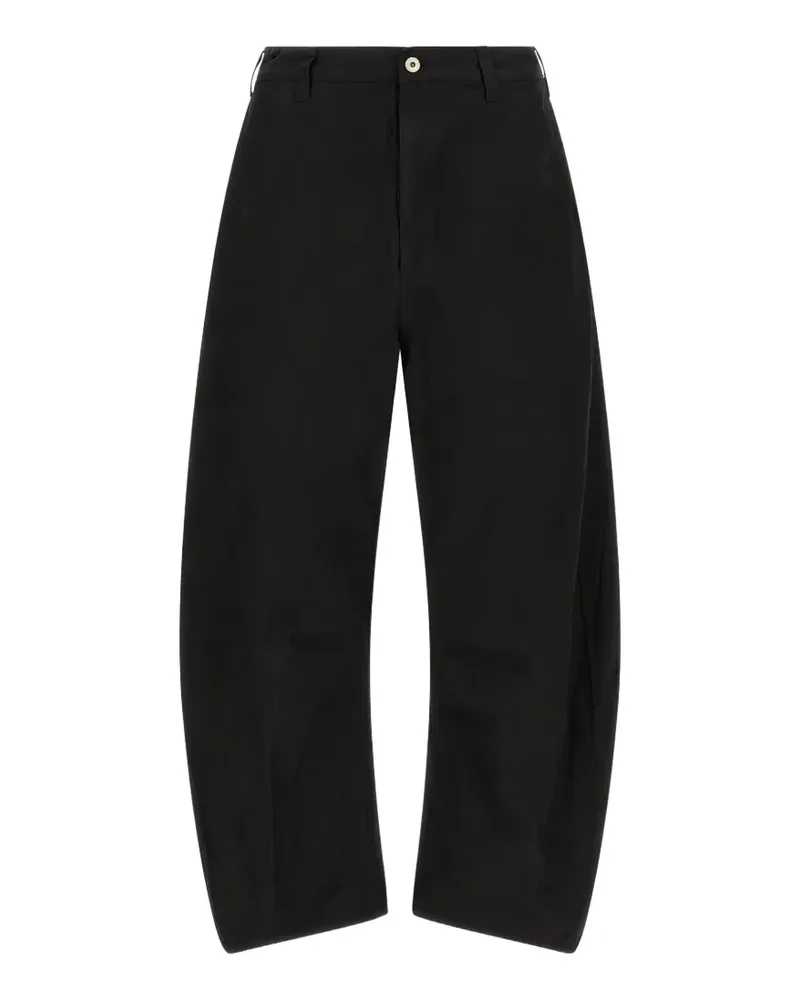 Comme des Garçons curved-leg trousers - Schwarz Schwarz