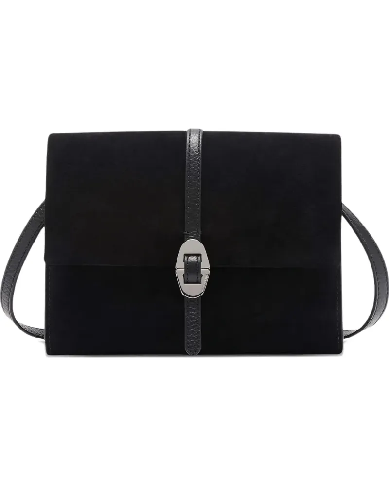 Coccinelle Umhängetasche aus Wildleder - Schwarz Schwarz
