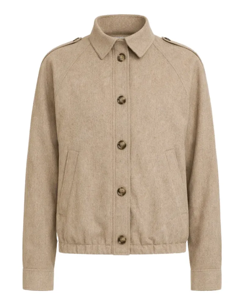 Yves Salomon Jacke mit Knöpfen - Nude Nude