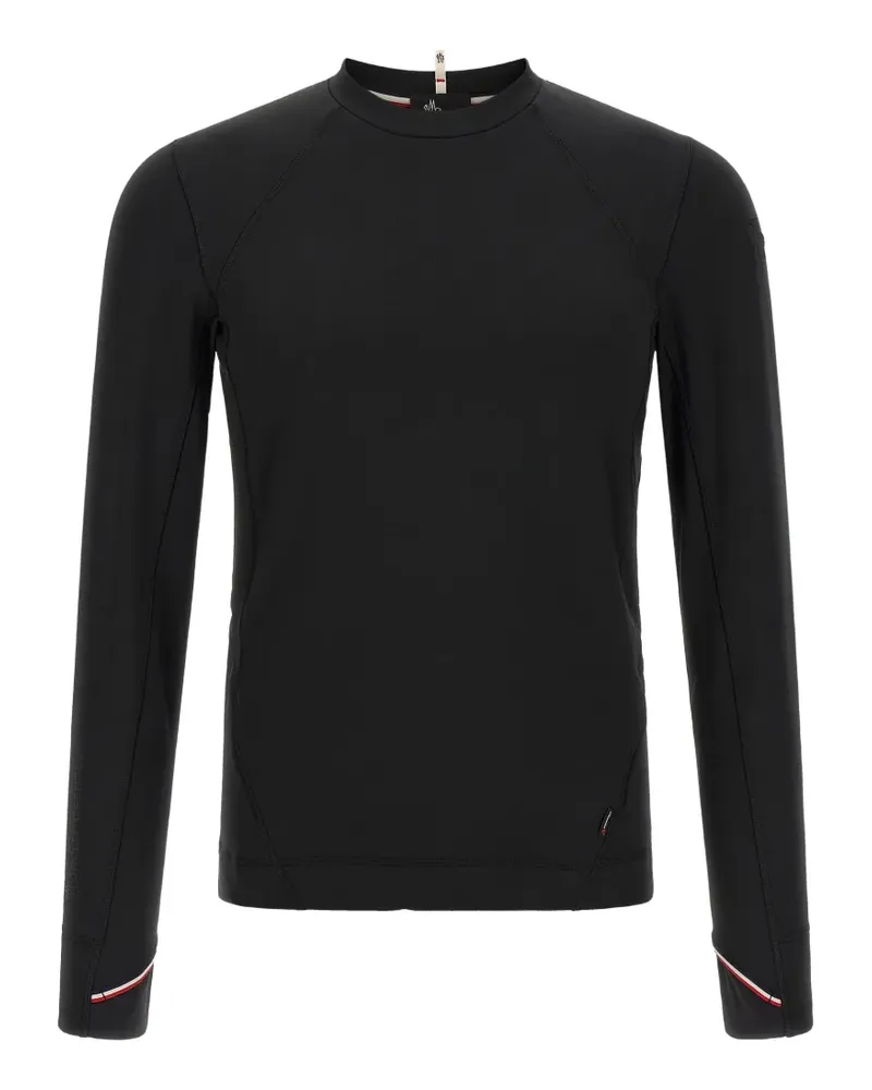 Moncler Polartec® raglan-sleeve sweater - Schwarz Schwarz