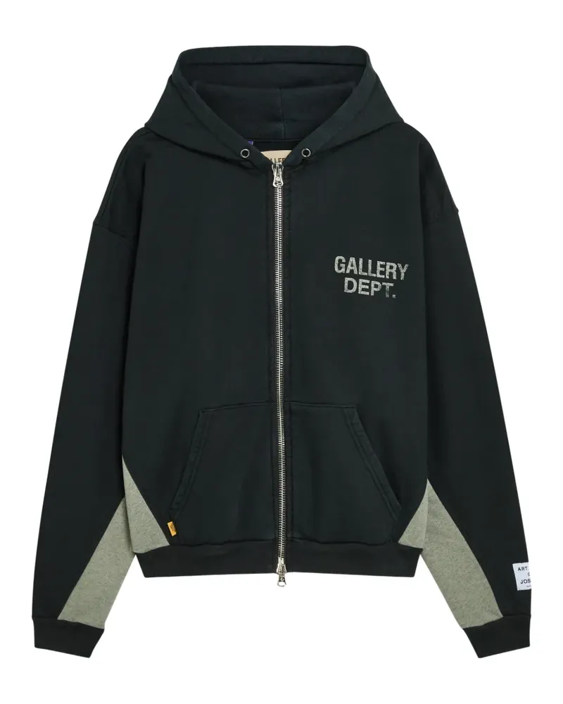 GALLERY DEPT. full-zip hoodie - Schwarz Schwarz