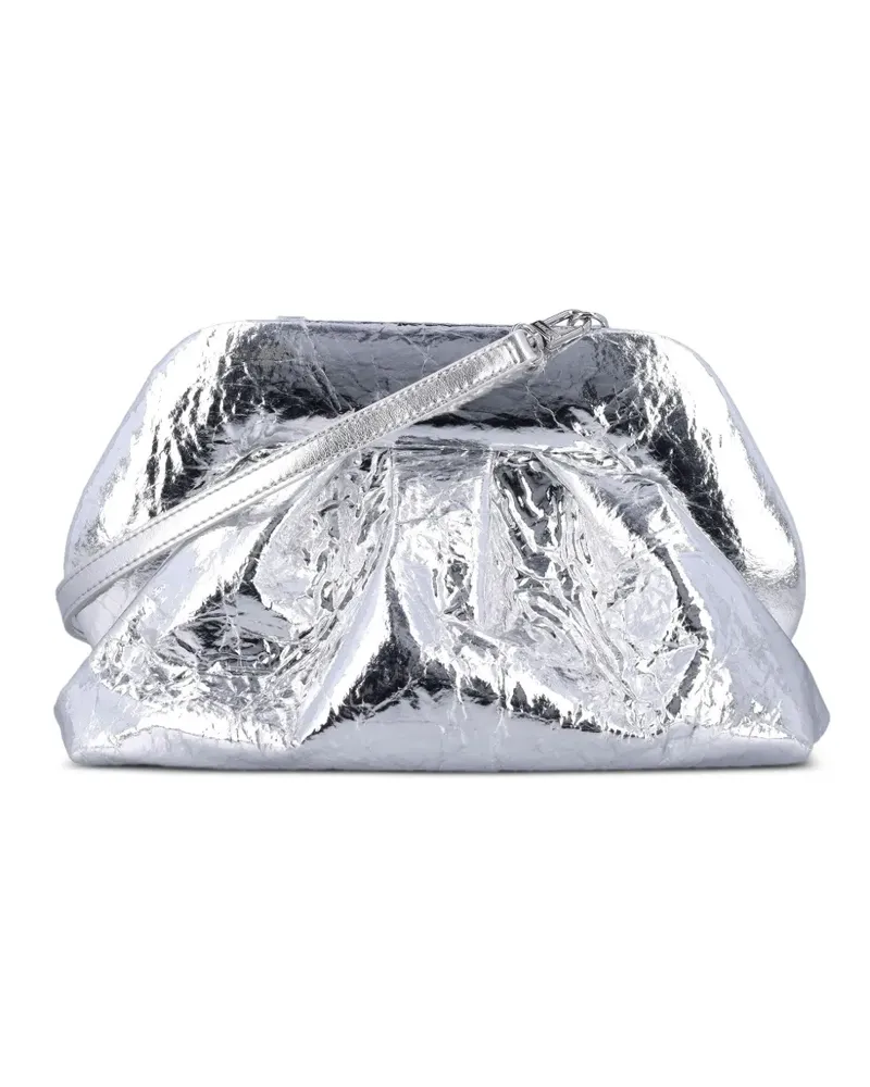 THEMOIRÈ Tia Clutch mit Falten - Grau Grau