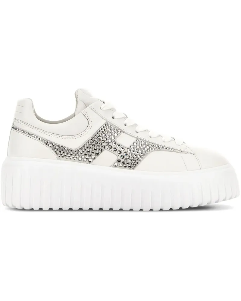 Hogan H-Stripes Sneakers - Weiß Weiß