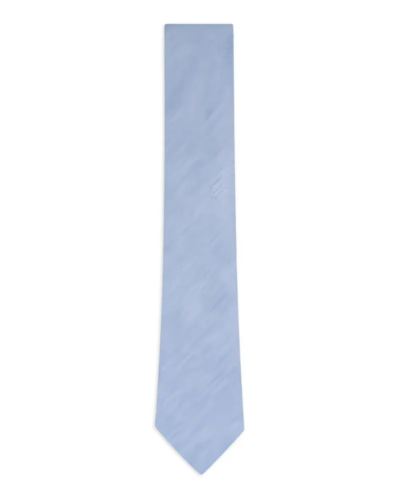 Ermenegildo Zegna woven pointed-tip tie - Blau Blau