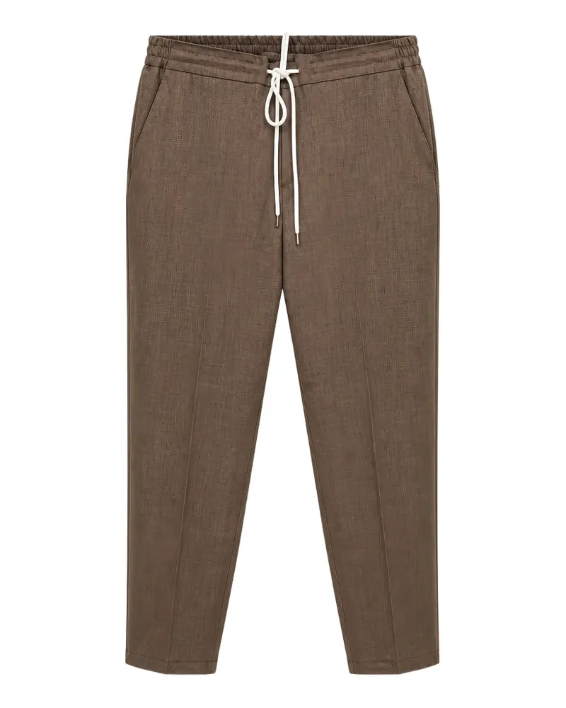 Tombolini Tapered-Hose mit Kordelzug - Braun Braun