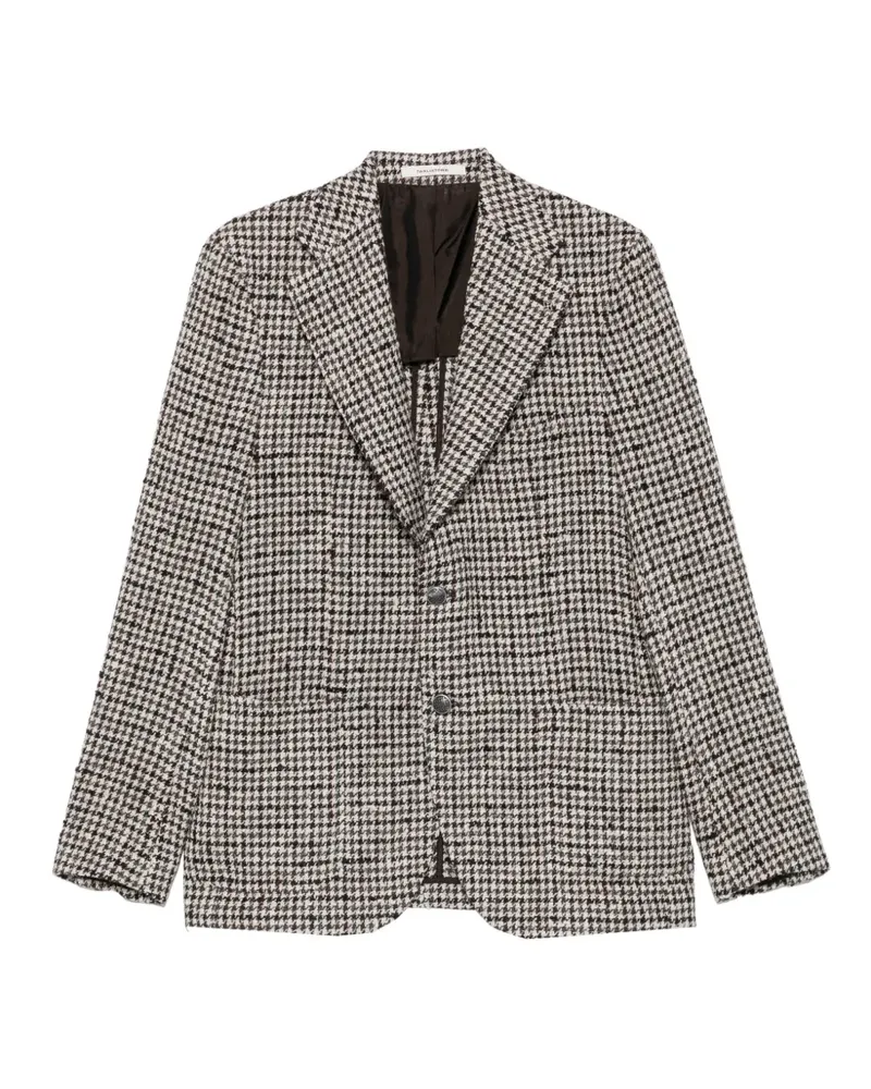 Tagliatore Jacke mit Hahnentrittmuster - Nude Nude