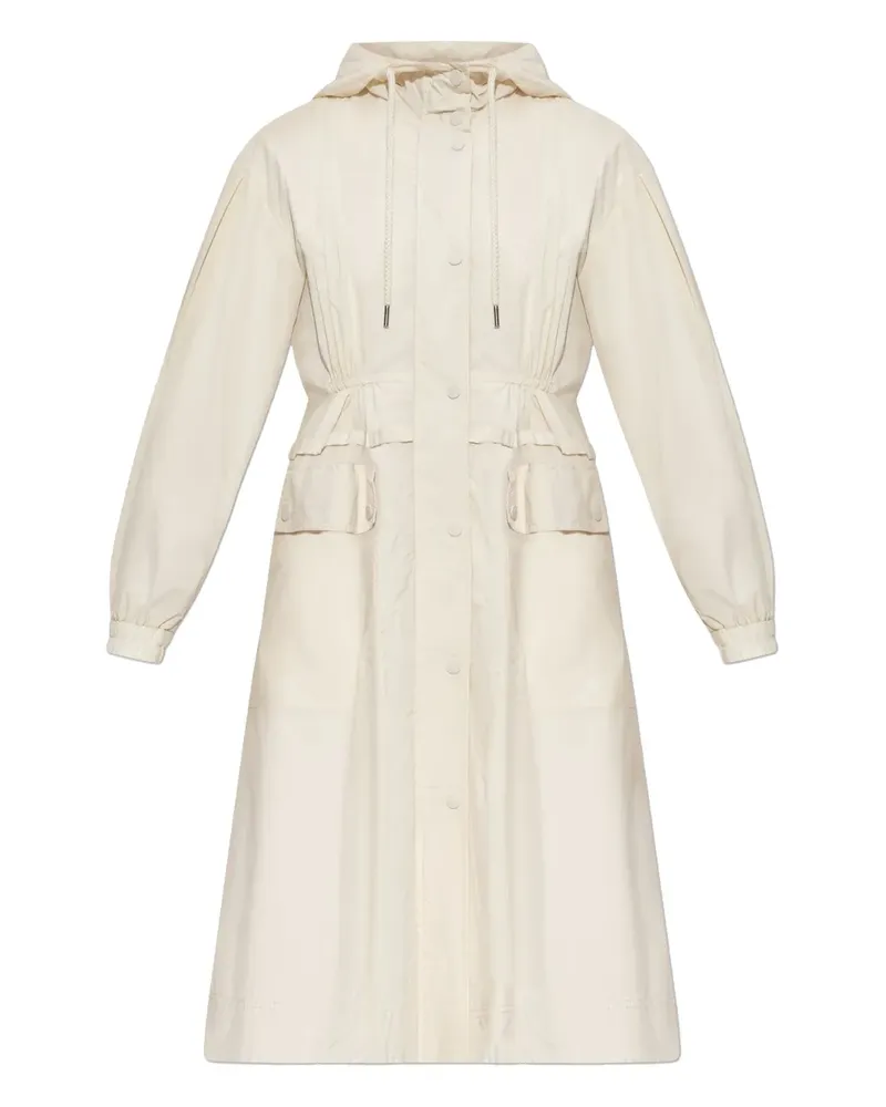 Moncler Coupiac Mantel - Nude Nude
