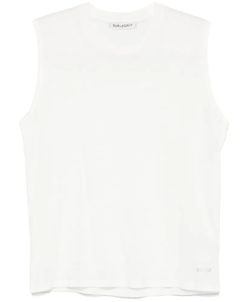 Our Legacy Breathe Tanktop - Weiß Weiß